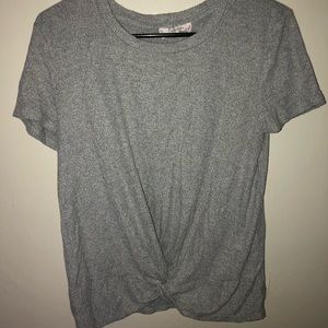 Pink Rose- Silver/Grey tshirt